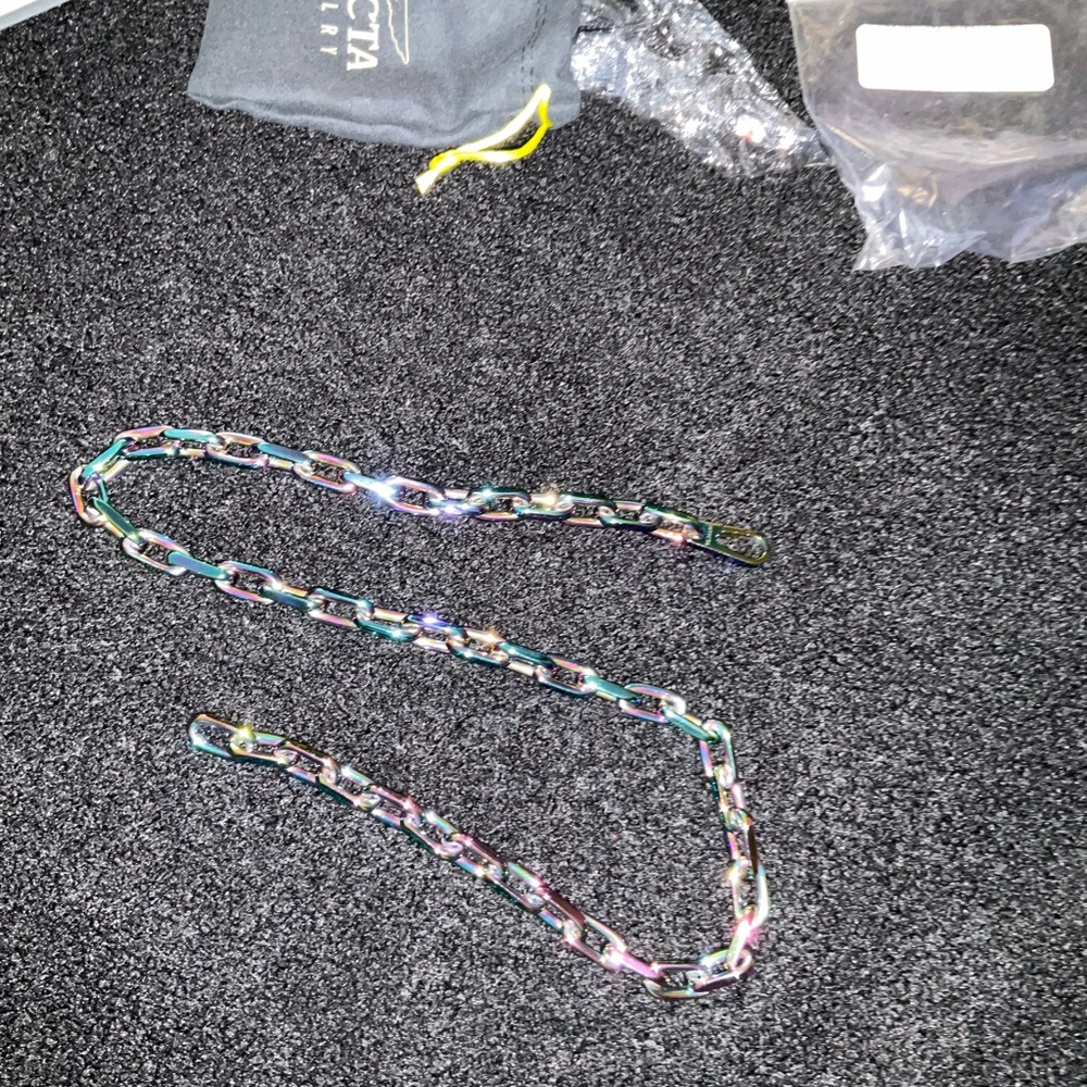 Iridescent Chain Necklace